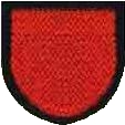rotes Gradabzeichen Pfadfinder Trapper